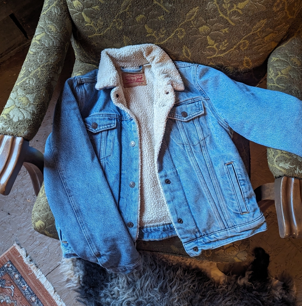 Levi's Sherpa lined jacket